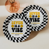 Seven Is A Vibe Retro Siebter 7. Geburtstagsparty