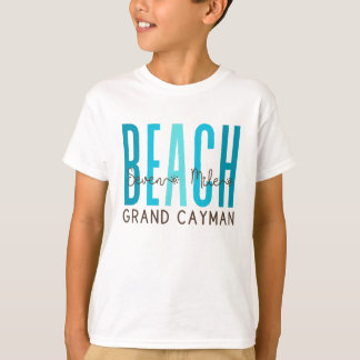 Seven Mile Beach Grand Cayman (Ozean) T-Shirt
