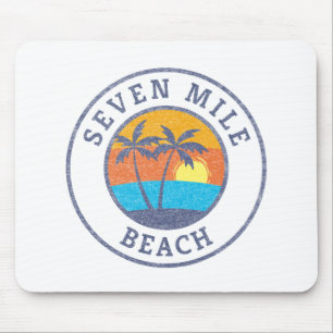 Seven Mile Beach, Grand Cayman verblasster klassis Mousepad