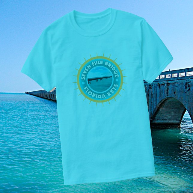 Seven Mile Bridge Florida Keys T-Shirt (Von Creator hochgeladen)