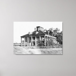 Seven Oaks Plantation, Westwego LA Leinwanddruck