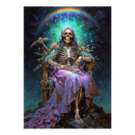 Seven Potencies Santa Muerte Fotodruck