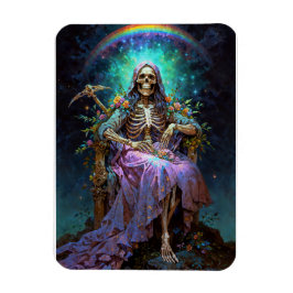 Seven Potencies Santa Muerte Magnet
