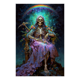 Seven Potencies Santa Muerte Poster