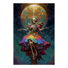 Seven Powers Santa Muerte Poster