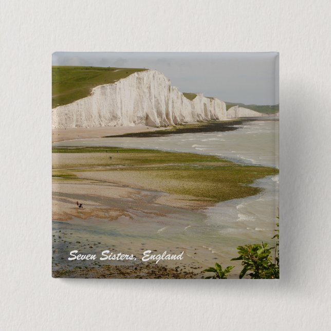 Seven Sisters and Beachy Head Badge Button (Vorderseite)
