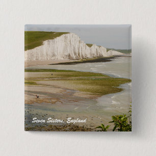 Seven Sisters and Beachy Head Badge Button