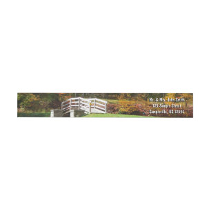 Seven Springs Fall Bridge I Herbst Landschaft