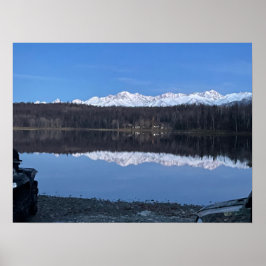 Seventeenmile Lake Alaska Poster @3Typs1life