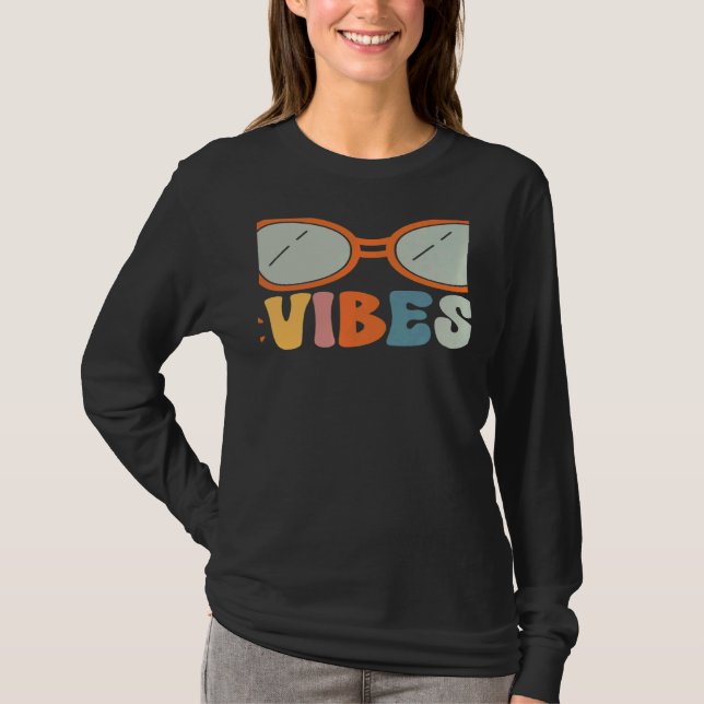Seventh Grade Vibes 7th Grade Students Parents Tea T-Shirt (Vorderseite)
