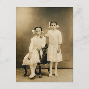 Severa & Catherine LAHR, ca. 1910 Postkarte