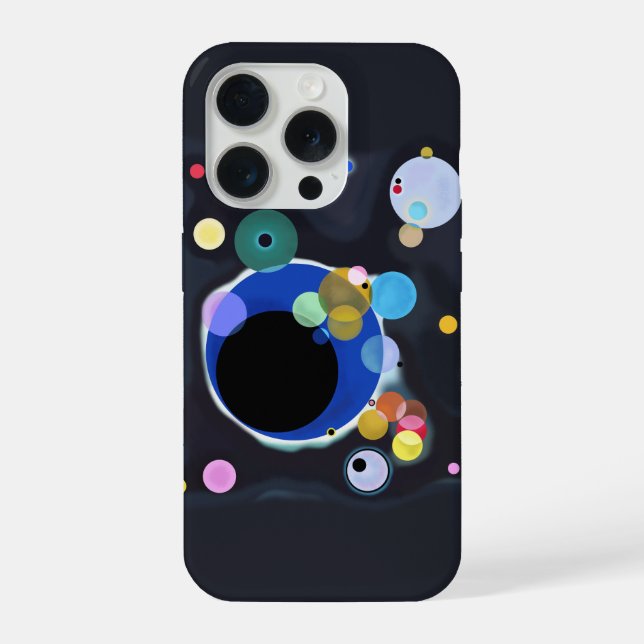 Several Circles, Vassily Kandinsky in digital iPhone Hülle (Rückseite)