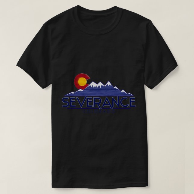 Severance Colorado-Berge T-Shirt (Design vorne)