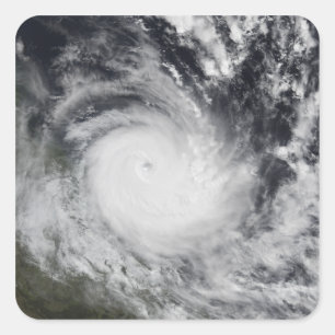 Severe Tropical Cyclone Hamish Quadratischer Aufkleber
