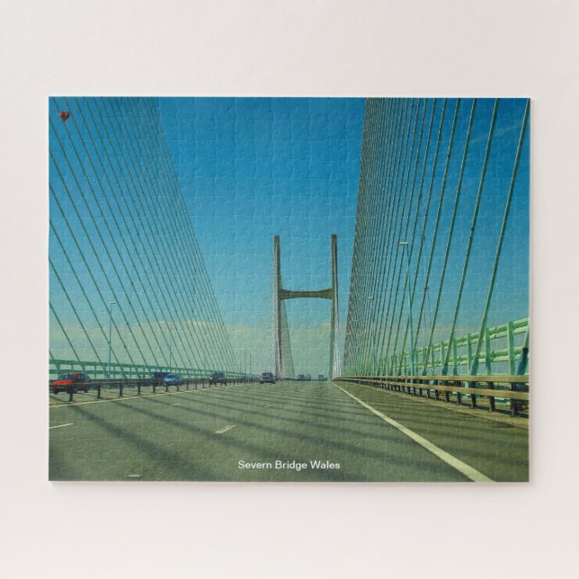 Severn Bridge Wales Puzzle (Horizontal)