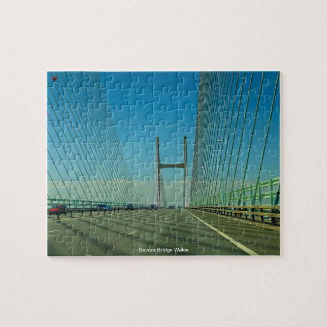 Severn Bridge Wales Puzzle (Horizontal)