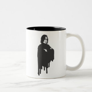 Severus Snape Arme kreuzten B-W Zweifarbige Tasse