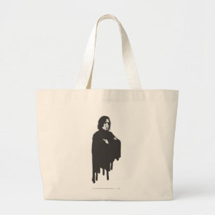 Severus Snape Arms Crossed B-W Jumbo Stoffbeutel