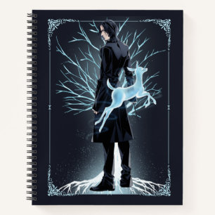 Severus Snapes Hirschkuh-Patronus Notizbuch