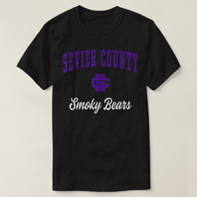 Sevier Landkreis High School Smoky Bears T-Shirt (Design vorne)