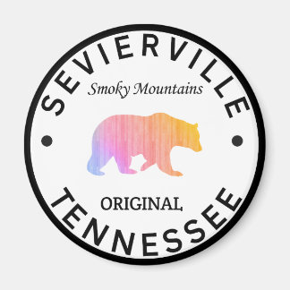Sevierville Tennessee Große Smoky-Berge Magnet