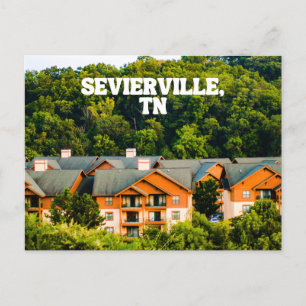 Sevierville TN Postcard Postkarte
