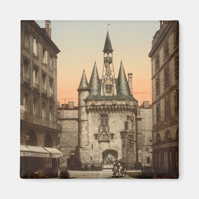 Sevigne Gate, Bordeaux, Frankreich Magnet (Vorne)