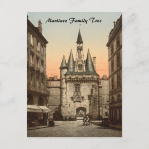 Sevigne Gate, Bordeaux, Frankreich Postkarte
