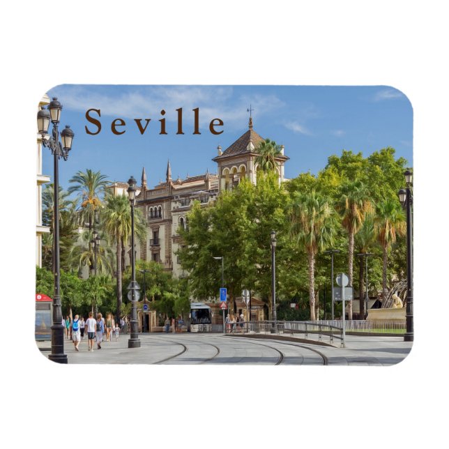 Sevilla. #19. magnet (Horizontal)