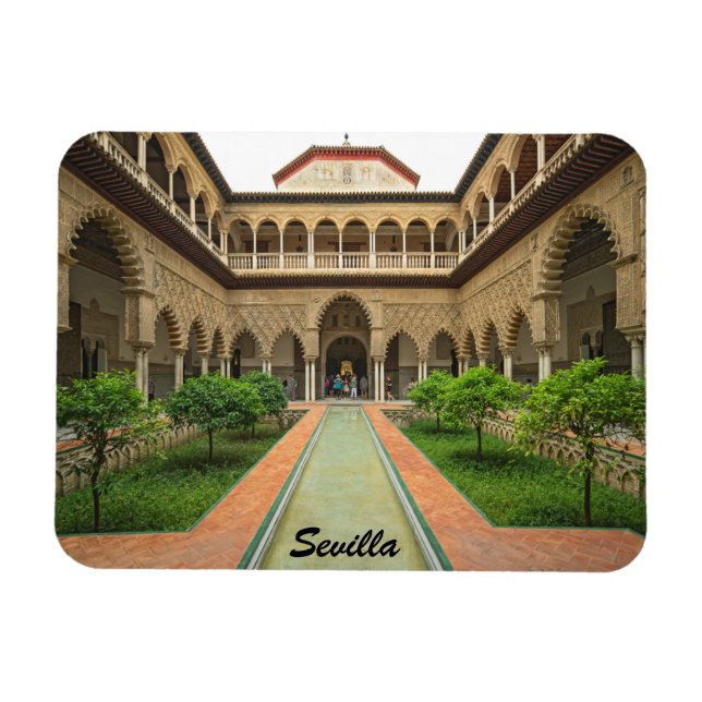 Sevilla-Alcazar Magnet (Horizontal)