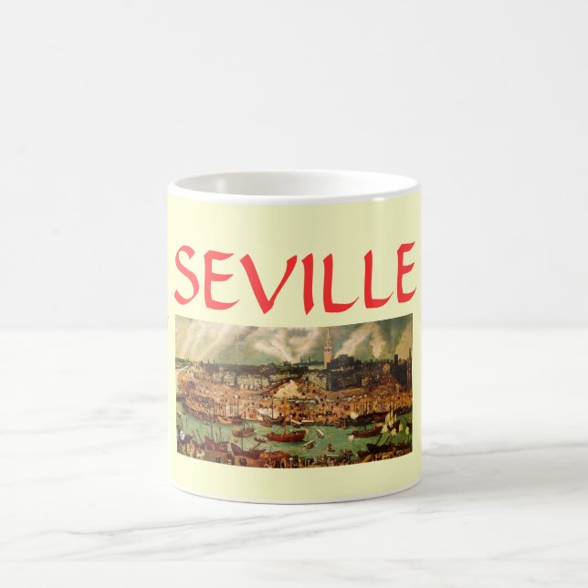 Sevilla* klassische Malerei-Tasse Kaffeetasse (Mittel)