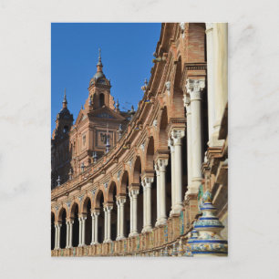 Sevilla Plaza de Espana Postcard Postkarte