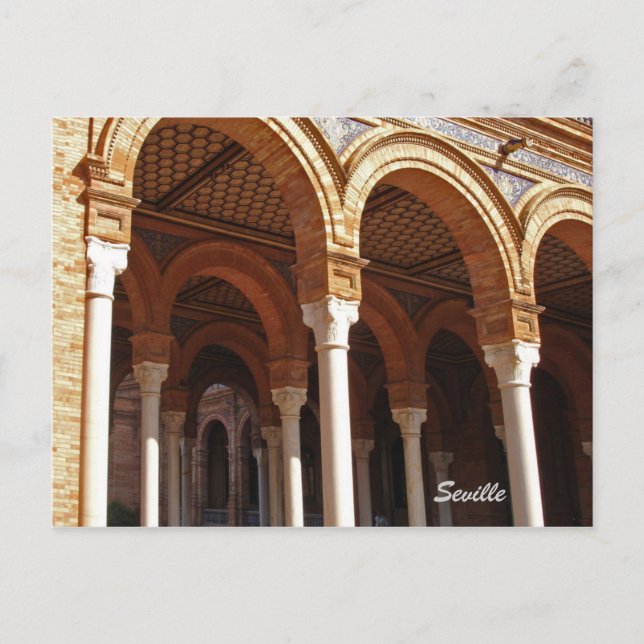 Sevilla Postkarte (Vorderseite)