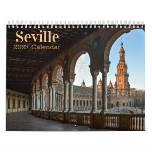 Sevilla, Spanien 2027 Fotokalender Kalender