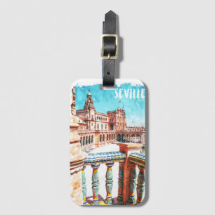 Sevilla Spanien Architektur Gepäckanhänger