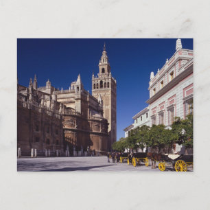 Sevilla, Spanien   La Giralda Postkarte