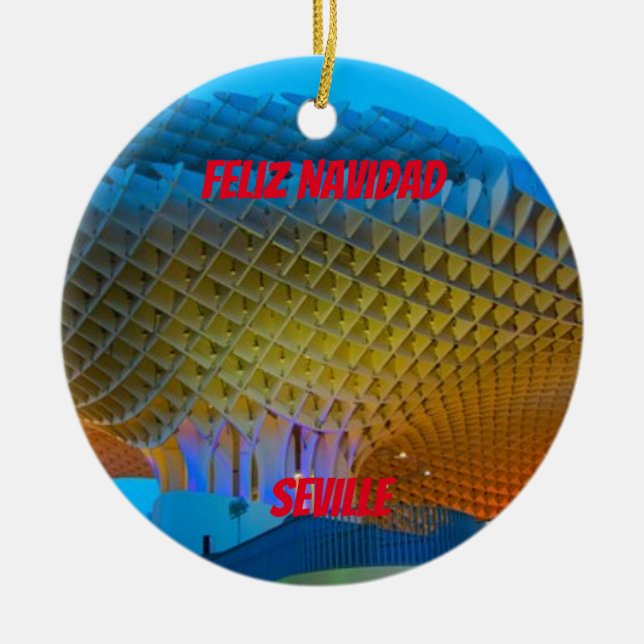 Sevilla Spanien Landschaftliches Ornament (Vorne)