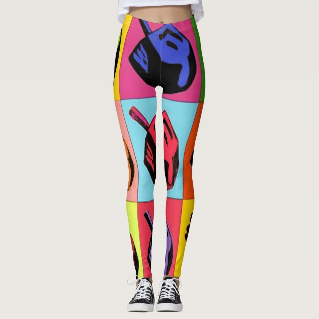 Sevivon Pop Art Leggings (Vorderseite)