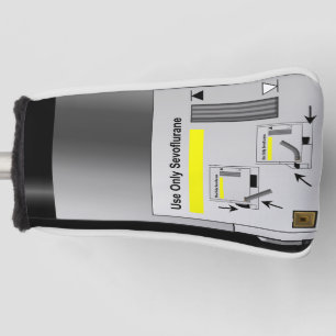Sevofluran-Verdampfer Golf Headcover