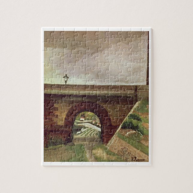 Sevres Brücke (Öl auf Leinwand) Puzzle (Vertikal)