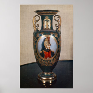 Sevres Vase mit Louis Bonaparte Poster