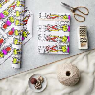 "SEW BE IT" GESCHENKPAPIER