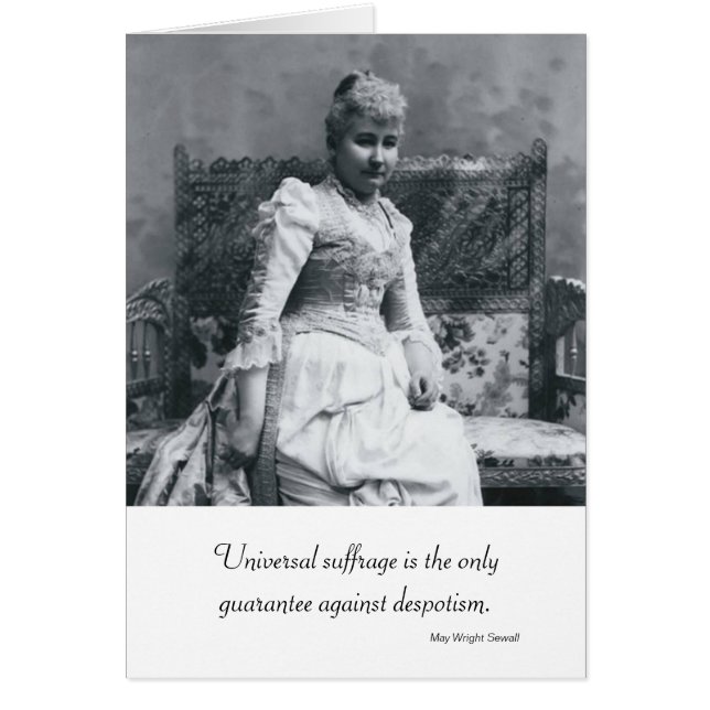 Sewall-Mütter u. Politik Mais Wright (Vorne)