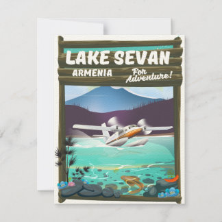 Sewan Armenien Vintages Reiseplakat