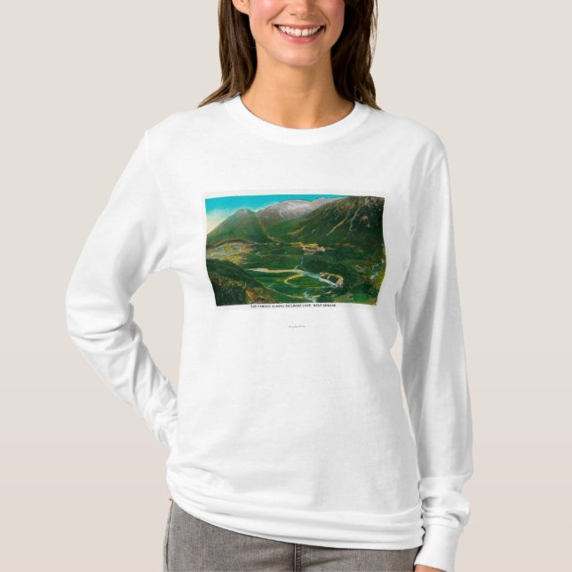 Seward, Alaska-Bereichs-berühmte T-Shirt (Vorderseite)