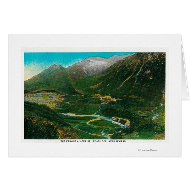 Seward, Alaska Gebiet Berühmte Bahnstrecke (Vorderseite (Horizontal))