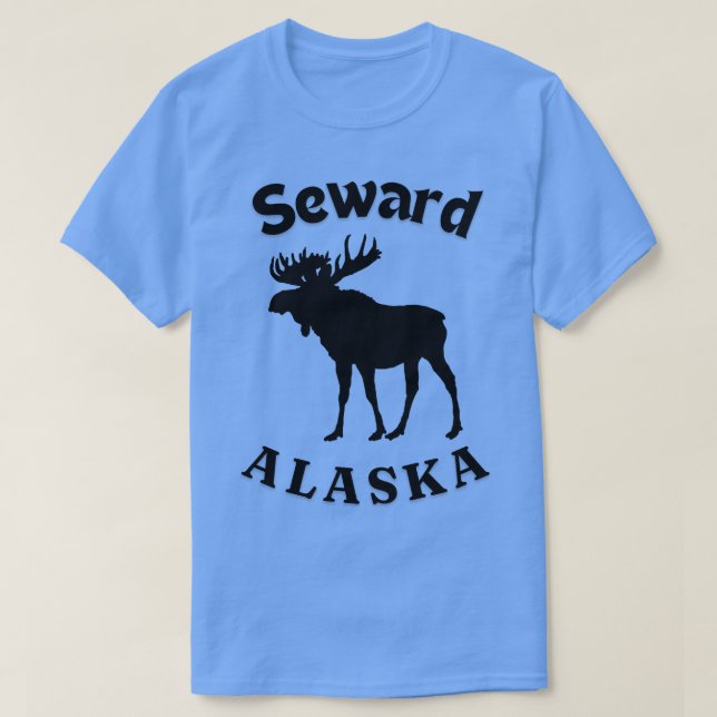 Seward Alaska Moose TShirt (Design vorne)