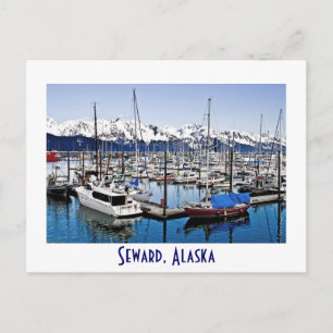 Seward, Alaska, USA Postkarte