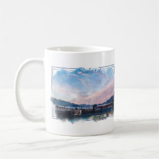 Seward Alaska Watercolor-Kaffee-Tasse Kaffeetasse