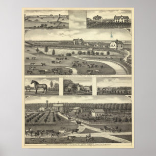 Seward Farms, Nebraska Poster